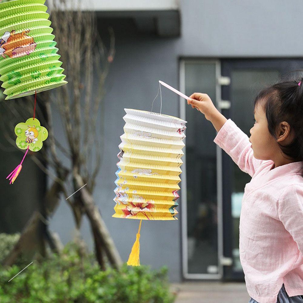 Lồng Đèn Giấy Gấp Gọn Họa Tiết Hoạt Hình Sáng Tạo Trang Trí Tiệc Cưới / Đi Bộ