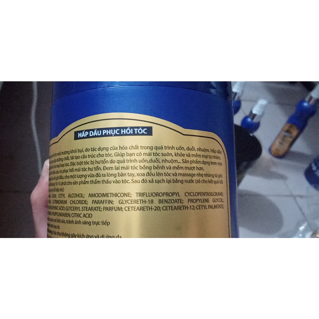 Hấp Dầu Phục Hồi Tóc Coco Collagen Treatment ProSalon - Xanh