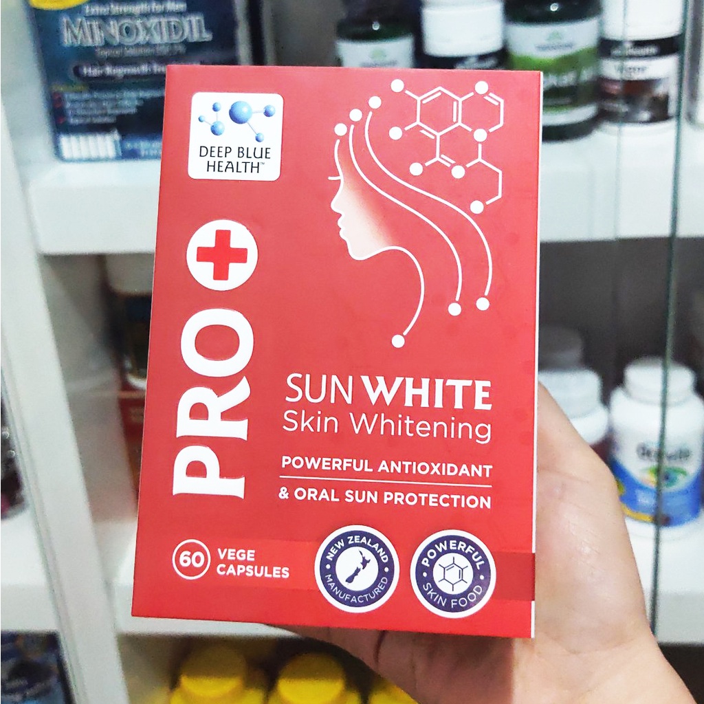 Viên uống chống nắng, trắng da Pro SunWhite Deep Blue Health 60 viên