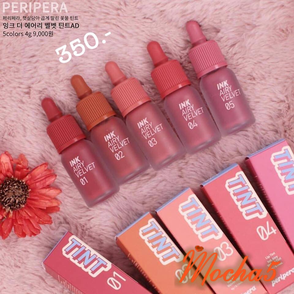 Son kem Peripera INK AIRY Velvet Tint lì nhẹ môi Hàn Quốc 2019 4g | BigBuy360 - bigbuy360.vn
