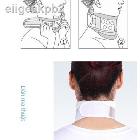 ☼ ✽ Nẹp cổ Thiết bị kéo tử cung Y tế Thoái hóa đốt sống Băng bảo vệ tại nhà chỉnh hình Gối