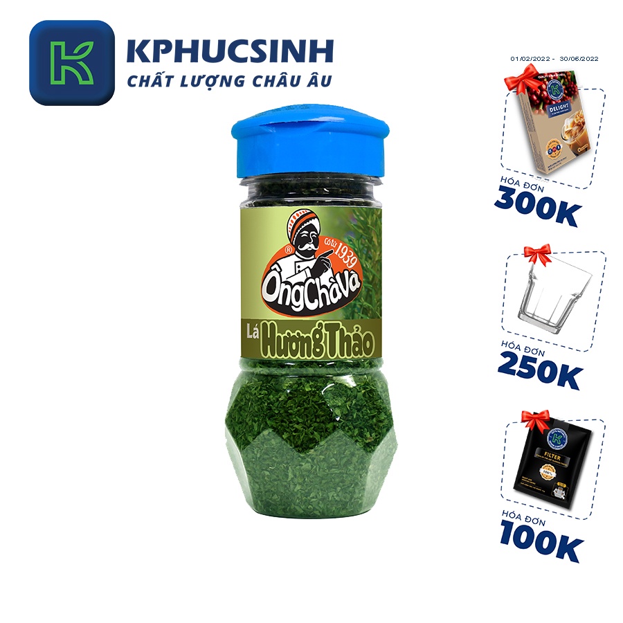 Lá hương thảo Ông Chà Và 15g Rosemary KPHUCSINH - Hàng Chính Hãng