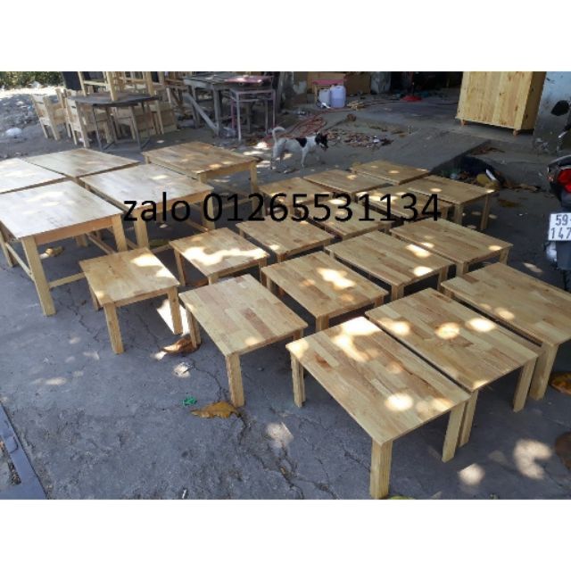 Bàn bệt gỗ cho quán cà phê, trà sữa, quán ăn vặt- Noithatthoihuong.vn | BigBuy360 - bigbuy360.vn