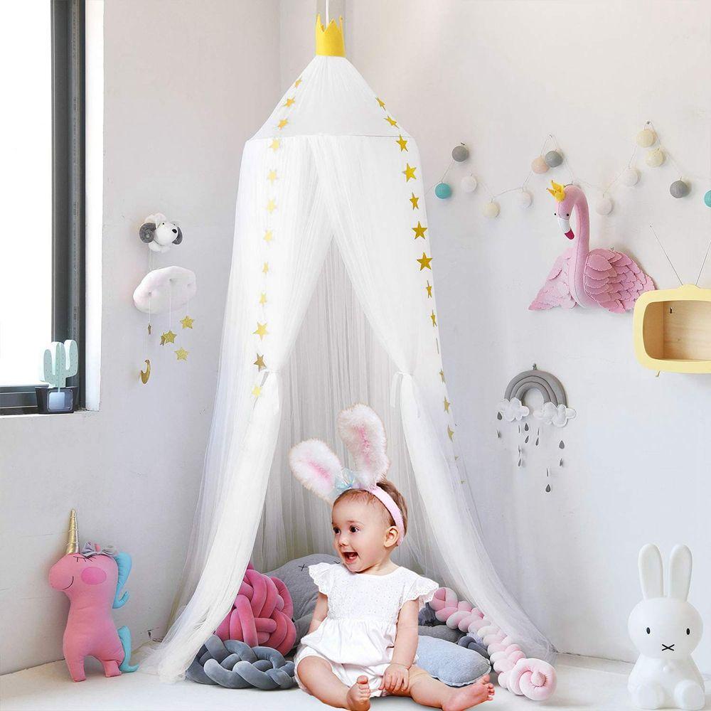 Mùng Chống Muỗi Dạng Treo Phong Cách Công Chúa Cho Nôi Em Bé