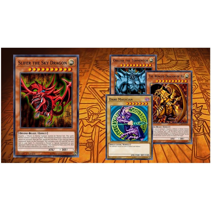 Bài in Yugioh - Bộ bài Yami Yugi (Tiếng Anh)