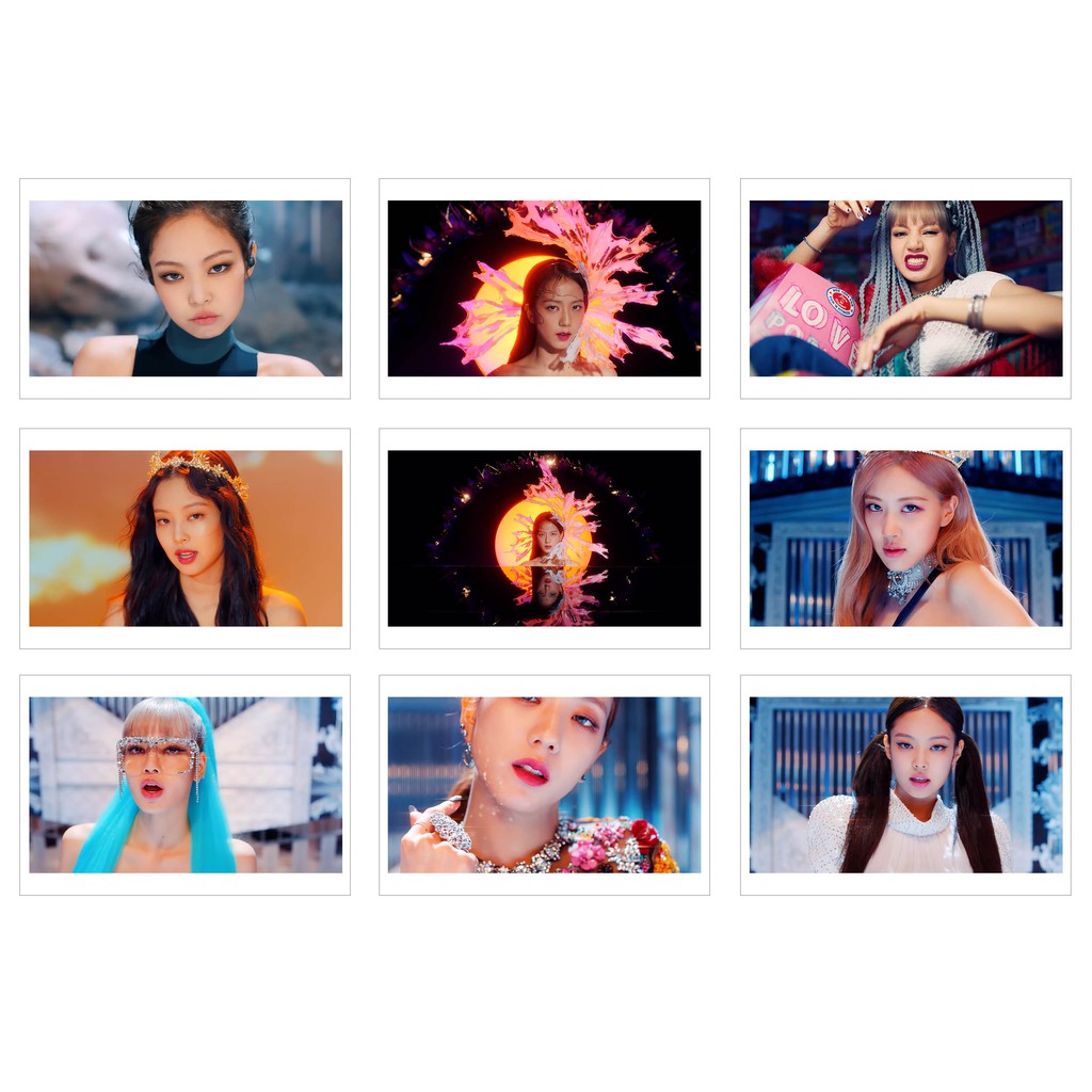 Lomo Card Ảnh BLACKPINK - MV Kill This Love &amp; Teaser Photo ( 27 ảnh)