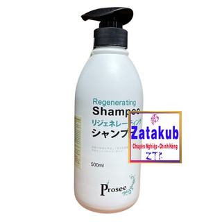 Prosee dầu gội cho tóc sau hóa chất uốn nhuộm prosee as10 regenerating shampoo 500ml