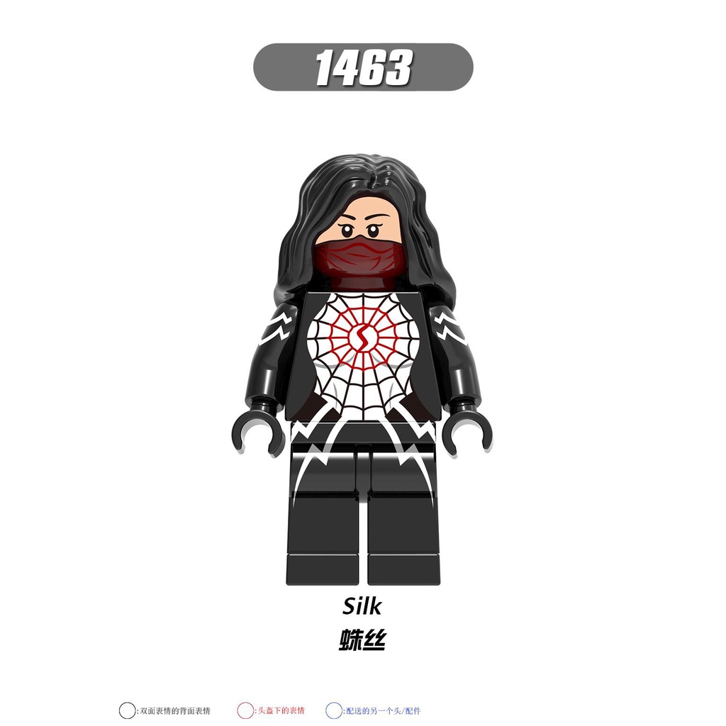 Đồ chơi lắp ghép mô hình nhân vật người nhện Marvel Avengers cho bé