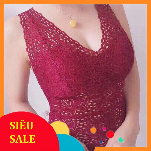 BRA DÁNG DÀI REN CHẤT MỊN - ĐỆM NGỰC SẴN | BigBuy360 - bigbuy360.vn