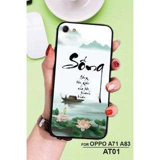 Ốp lưng OPPO IN HÌNH CHỮ THƯ PHÁP dành cho máy OPPO A71 -A83 -F3 -F3 PLUS