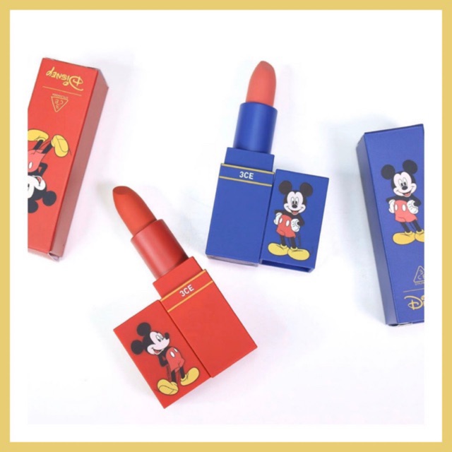 [3ce Disney Mickey Edition] Son Thỏi Siêu Lì 3CE Lip Color