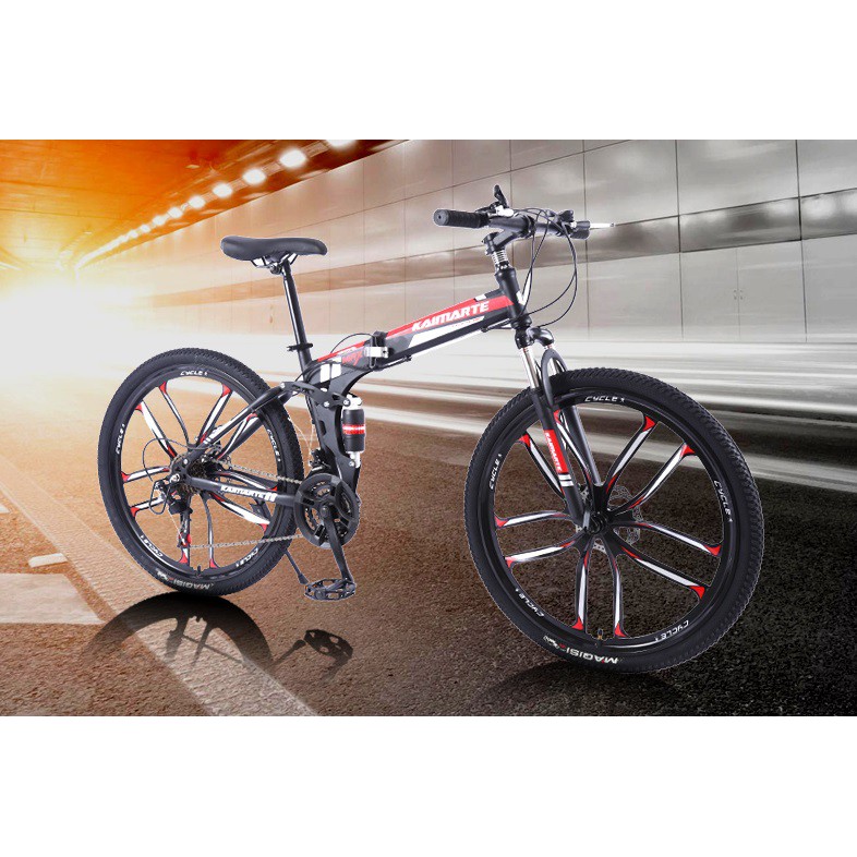 Xe đạp thể thao cá tính Suspendion 21 Tốc Độ Folding Bike