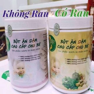 Bột ăn dặm cho bé từ 4 -10 tháng