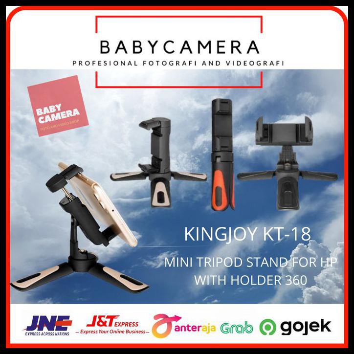 Chân Tripod Kingjoy KT-18 MINI Cho Điện Thoại Thông Minh | BigBuy360 - bigbuy360.vn