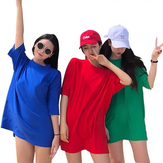 [ COTTON - Áo Thun Trơn Unisex, Tay Lỡ Loại 1], Nhiều Màu