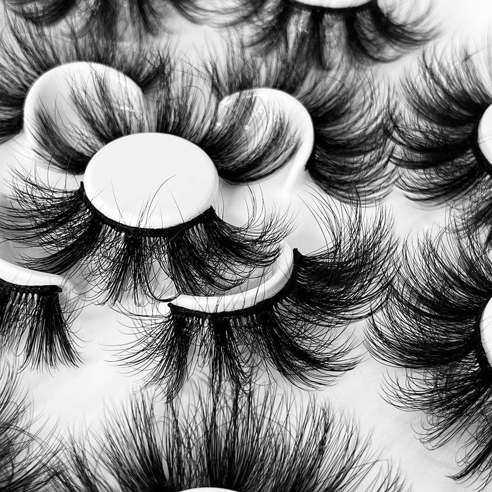 Bộ 7 Cặp Lông Mi Giả Mềm Mại Handmade Dành Cho Trang Điểm Thủ Công