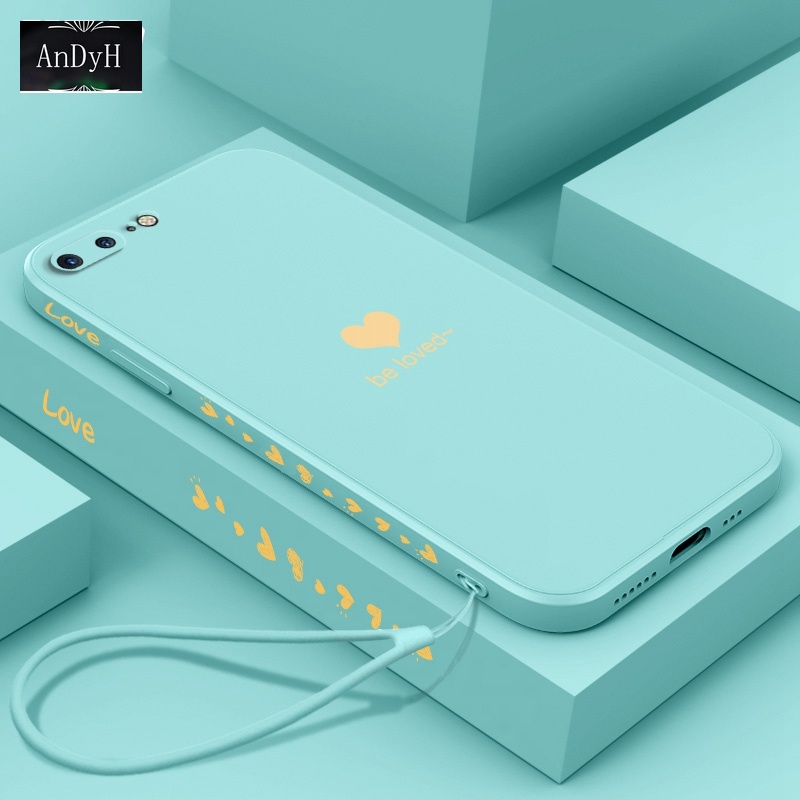 Ốp Điện Thoại Mỏng Kiểu Camera Có Dây Đeo Cho iPhone 7 Plus 8 Plus 6 6S Plus SE 2020