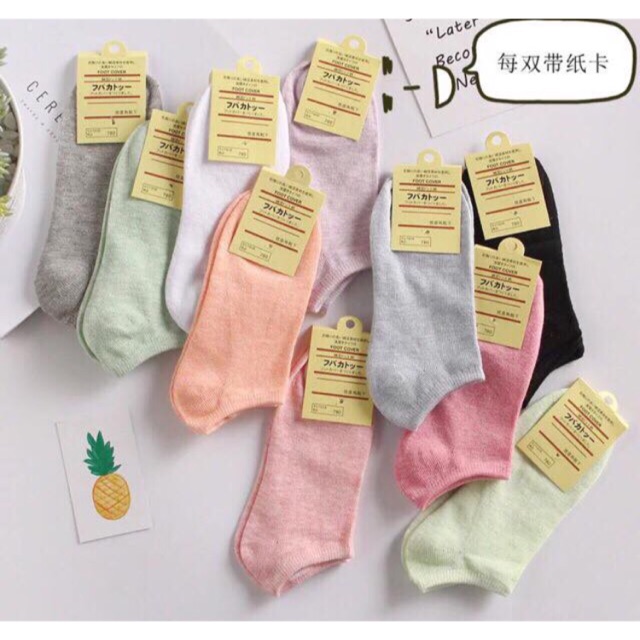 1 đôi tất nữ cổ ngắn xuất nhật