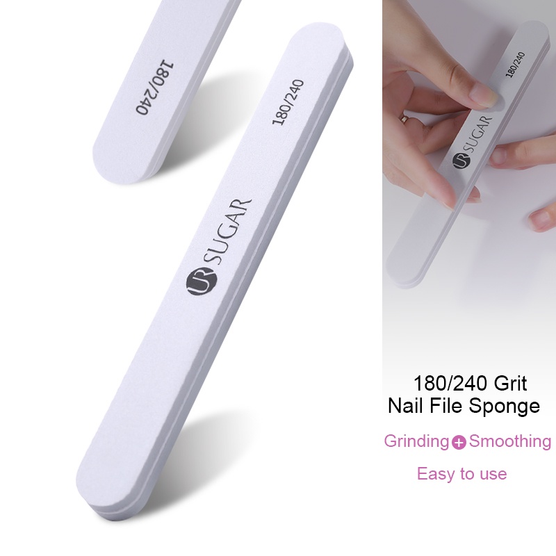 Dũa móng tay UR SUGAR chuyên nghiệp màu trắng