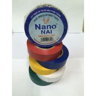 10 cuộn băng keo điện 10Y Nano Nai