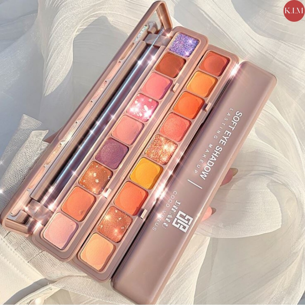 Bảng Phấn Mắt DIKALU Soft Eye Shadow 9 Ô Chính Hãng Nội Địa Trung