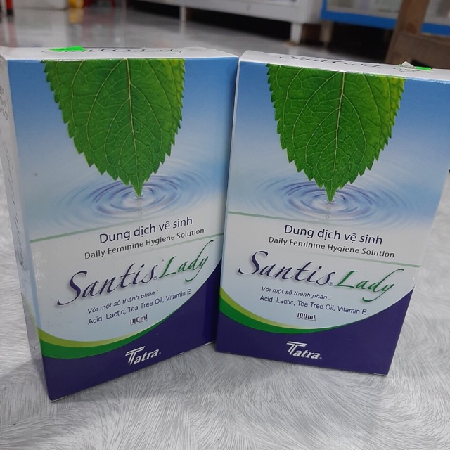 ✅ Dung dịch vệ sinh phụ nữ Santis Lady 100ml