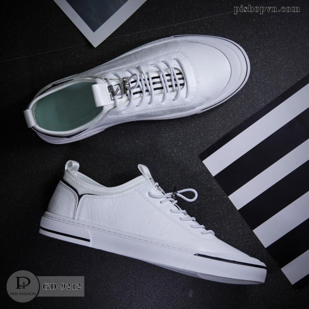 Giày Da Nam Thời Trang - Giày Sneaker 2 Màu Cao Cấp - Hàng Fullbox thusamshop | BigBuy360 - bigbuy360.vn