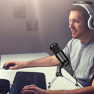 VINE™  Adjustable USB Interface Metal Recording Microphone Computer