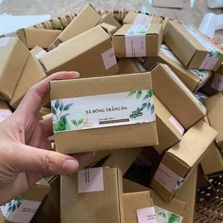 [Vietfarm_Organic] 🌾𝑭𝒓𝒆𝒆𝒔𝒉𝒊𝒑🌾 Xà Bông Trắng Da Từ Lúa Mạch Đậu Đỏ Tâm Tít 100g
