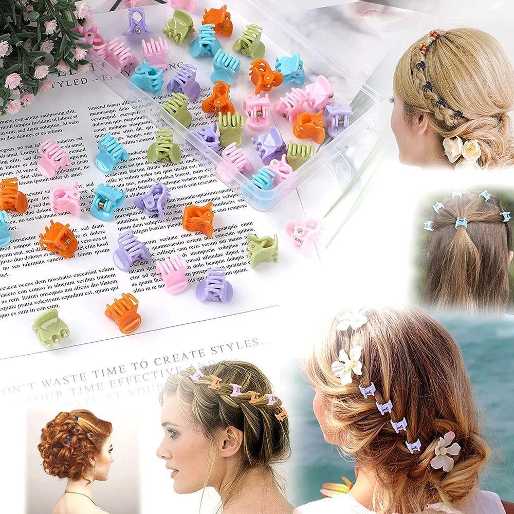 Bộ 12 Kẹp Tóc Nơ Nhỏ Xinh Màu Sắc Ngọt Ngào Thời Trang Cho Nữ