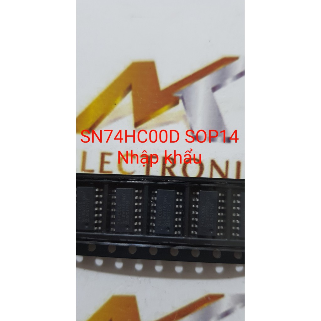 IC 74HC00D SN74HC00DR 74HC00 SOP-14 Chính hãng mới 100%