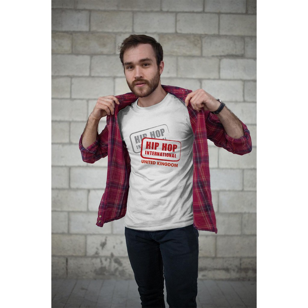 Áo thun Nam in hình Vintage hiphop United kingdom - Cotton Thun Phong Cách Cá Tính - Cực Chất Và Đẹp