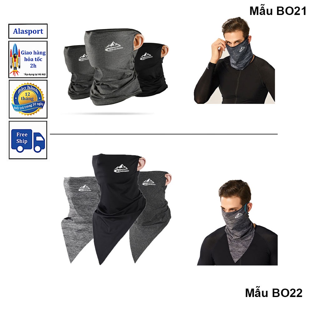 Khăn Đa Năng Đi Phượt Chống Nắng, Chống Bụi, Chơi Golf, Khăn Bịt Mặt Thời Trang Co Dãn Thoáng Khí BO22