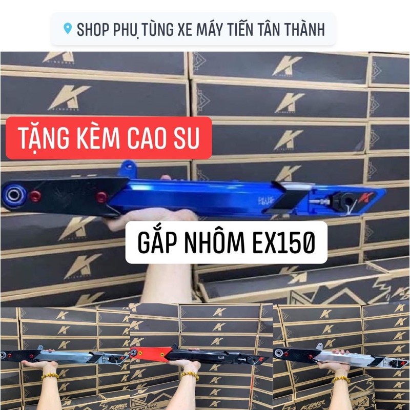 GẮP NHÔM KINGDRAG (V2) thanh nhôm Y15ZR/ ex150 /EX155