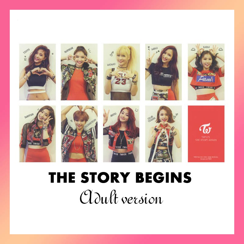 Set card TWICE UNOFFICIAL Kor. ver