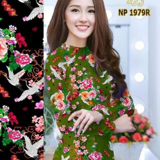 Vải áo dài mặc Tết