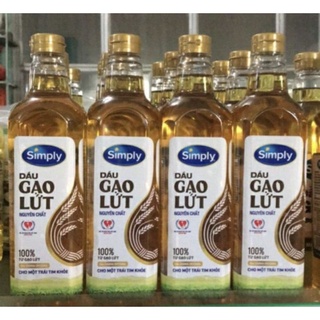 Dầu simply gạo lứt 1 lit