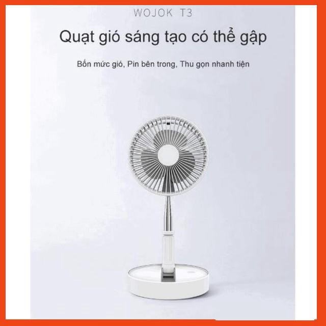 BioStore - Quạt gió xếp gọn kéo dài TPKI sáng tạo pin 7200mAh