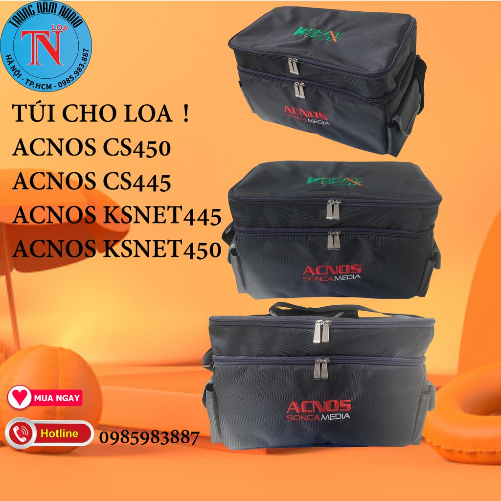 Túi đựng Loa Acnos Cs450, cs445, ksnet450, ksnet445