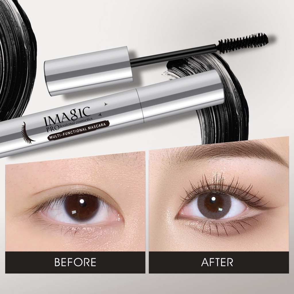 Mascara IMAGIC Màu Đen Chống Thấm Nước Và Mồ Hôi Lâu Trôi Chuốt Dày Và Cong Mi