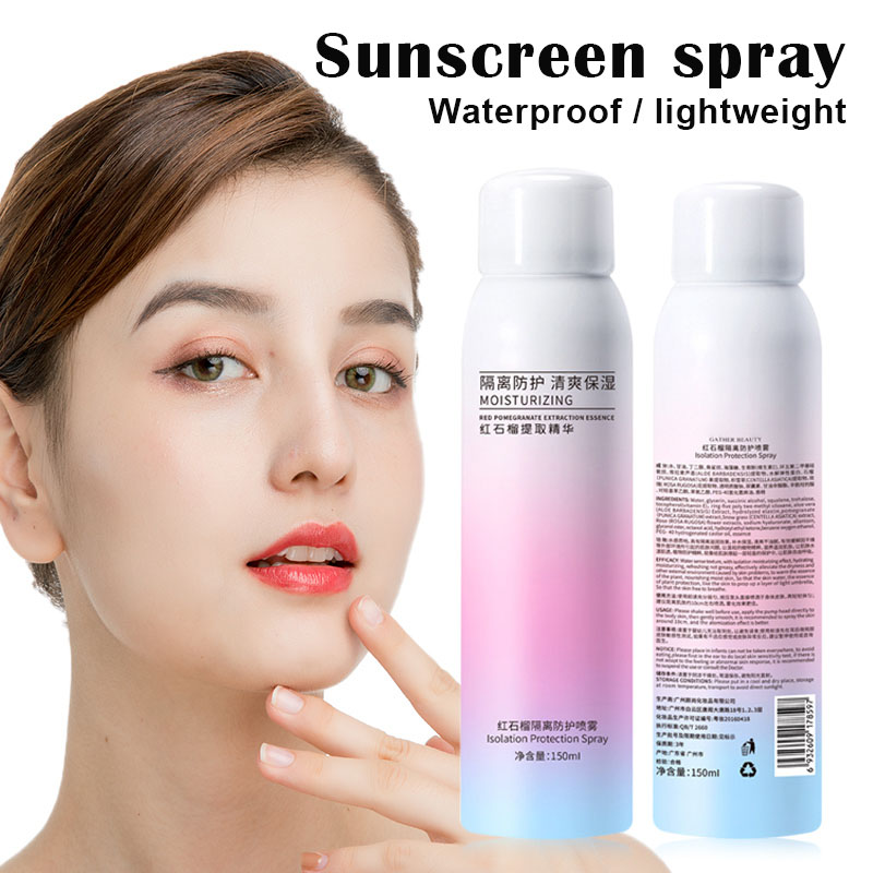 🌸 Hàng Có Sẵn🌸 Xịt Chống Nắng Trắng Da 150ml Chống Nắng Kem Chống Nắng Dạng Xịt Chống Nắng Hiệu Quả Nâng Tone Da