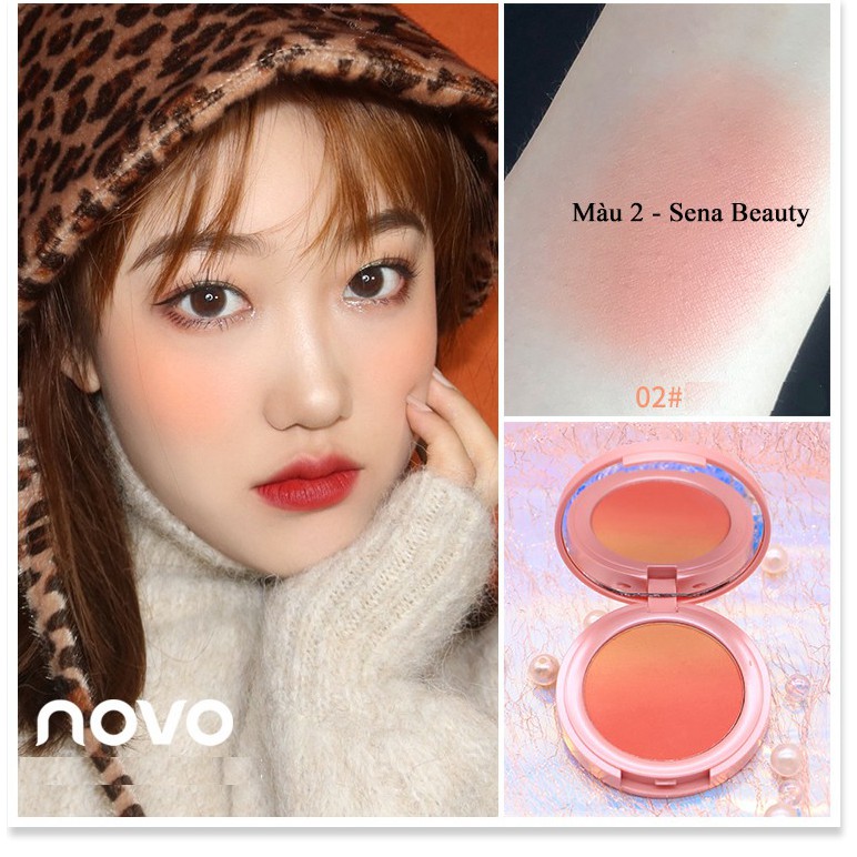 [Mã giảm giá shop] Má Hồng Dạng Loang Silky Rouge Pretty For You Của Novo