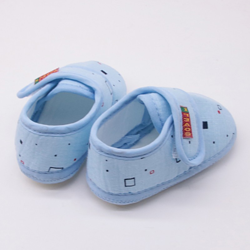 Giày vải cotton chống trượt in họa tiết xinh xắn thời trang năng động cho trẻ nhỏ