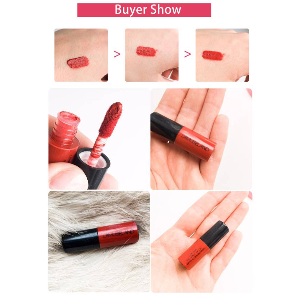 (Hàng Mới Về) Son Kem Lì Lamuseland Chống Nước Lâu Phai 3.5g # L18L11 | BigBuy360 - bigbuy360.vn