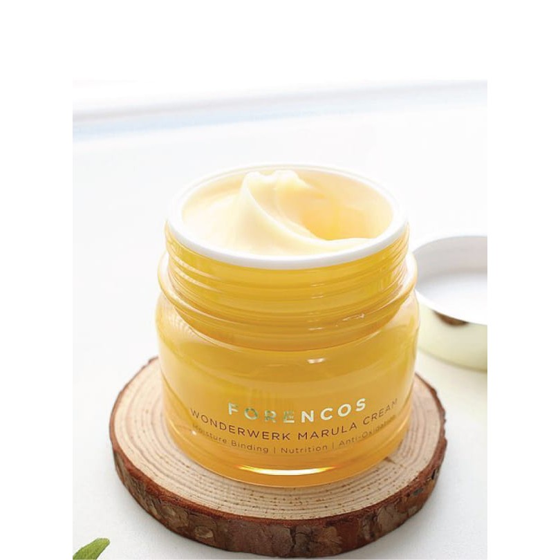 Kem dưỡng trắng 👑FREESHIP👑 Kem Dưỡng Da Thâm Sạm Forencos Wonderwerk Marula Cream Vàng 50g  BÔNG SHOP