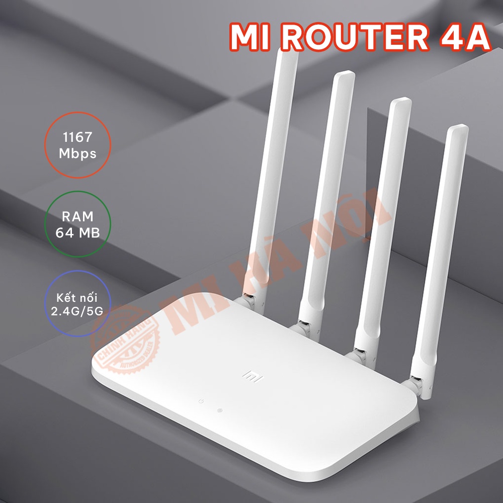 Bộ phát wifi Xiaomi Router4a bản quốc tế Mi Router 4A R4AC