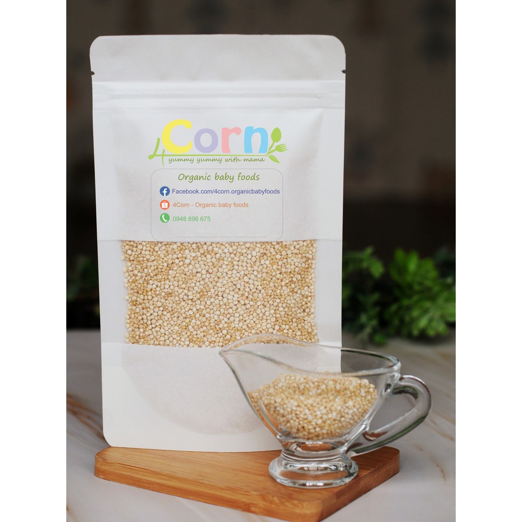 Hạt diêm mạch (quinoa) trắng hữu cơ Markal