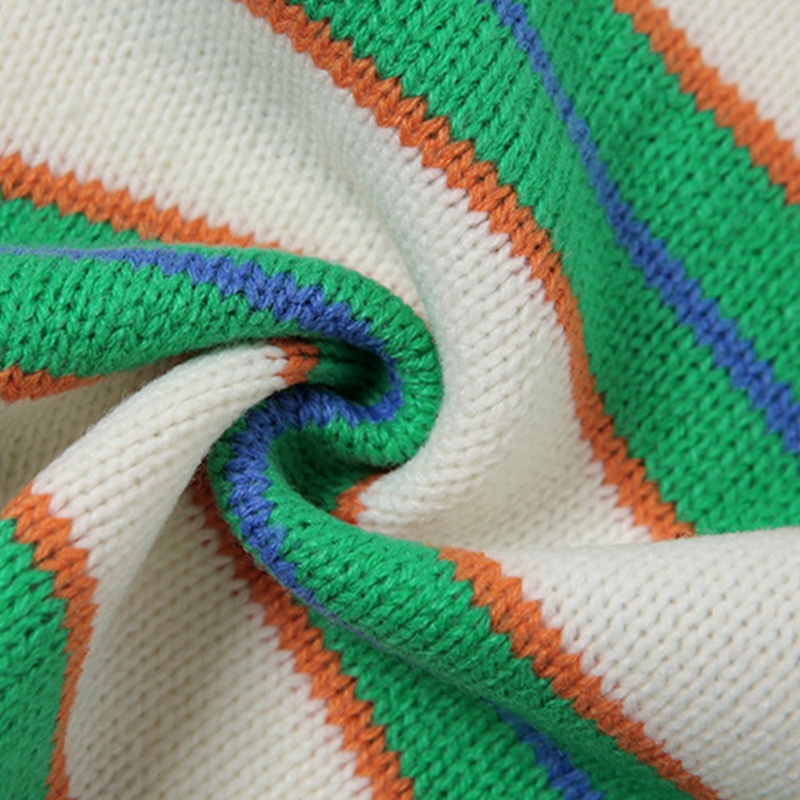 Áo Croptop Dệt Kim Hai Dây Hở Lưng Màu Sắc Tương Phản Phong Cách Quyến Rũ