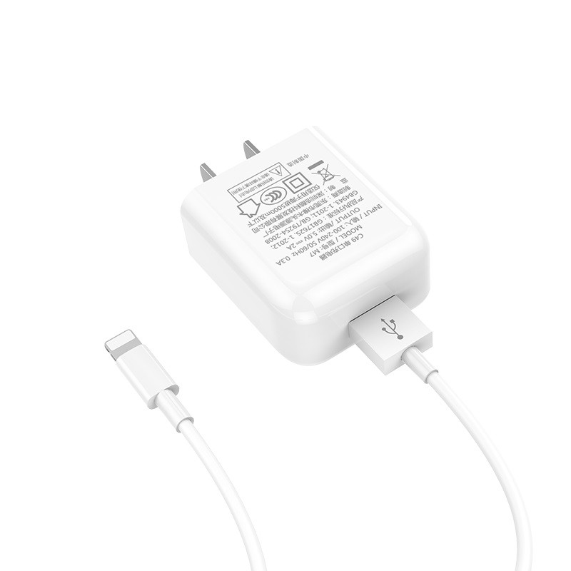 Bộ Củ Sạc Iphone Lightning FREESHIP Hoco C49 Bảo Hành 1 Năm Chính Hãng