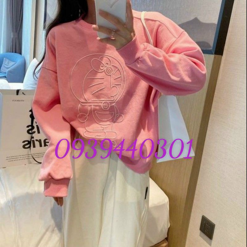 Áo đoremon unisex nam nữ dài tay
